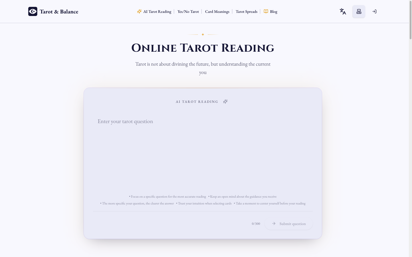 Tarot & Balance